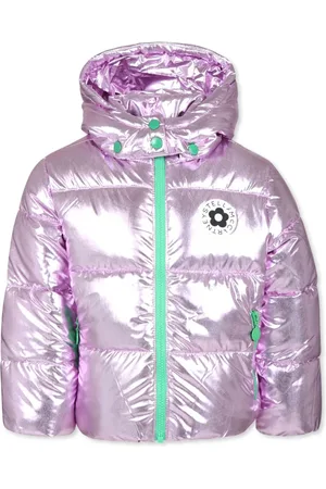 Stella McCartney Logo-appliqu??d puffer jacket