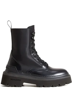 Woolrich Logger leather boots