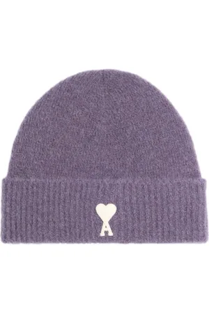 Ami Ami de Coeur embroidered beanie