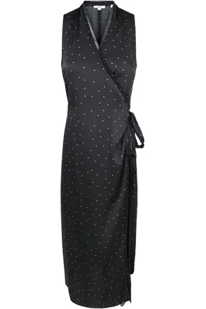 Vince Polka-dot midi dress