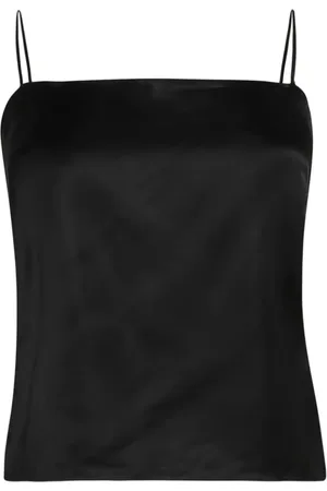 WARDROBE.NYC Sleeveless satin top