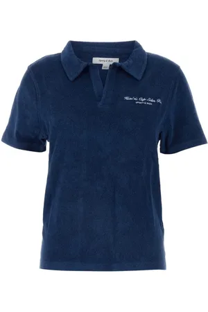 Sporty & Rich Terry-cloth polo shirt