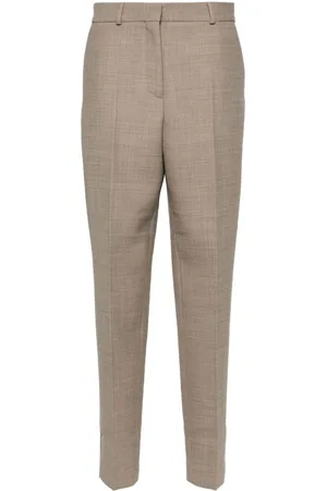 Totême M??lange-effect trousers