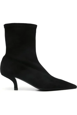 Totême 60mm The Suede sock boots