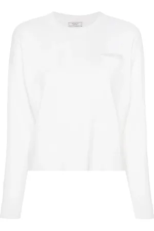 PESERICO SIGN Ribbed-knit sweater