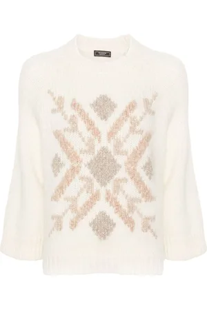 PESERICO SIGN Embroidered sweater