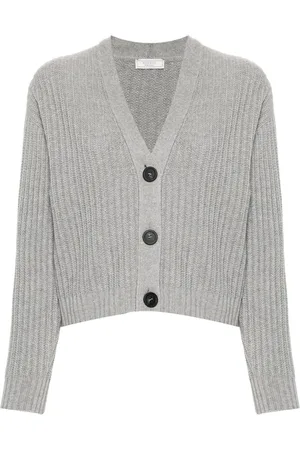 PESERICO SIGN Ribbed cardigan
