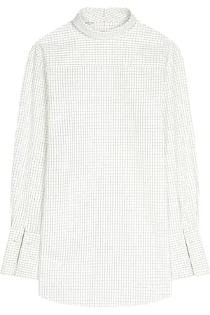 DRIES VAN NOTEN Checked cotton shirt