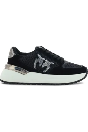 Pinko Gem suede trainers