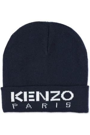 Kenzo Intarsia knit-logo beanie