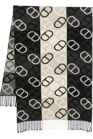 Twin-Set Jacquard-Oval T scarf