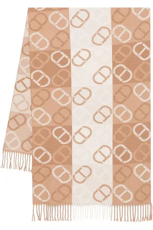 Twin-Set Jacquard-Oval T scarf