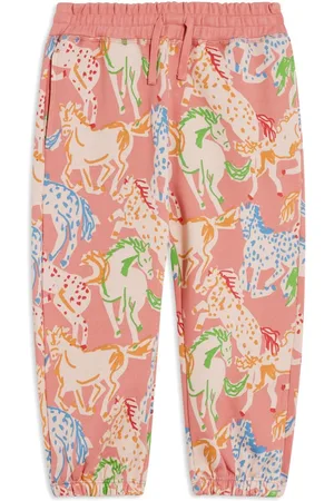 Stella McCartney Horse-print sweatpants