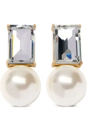 Carolina Herrera Crystal-embellished earrings
