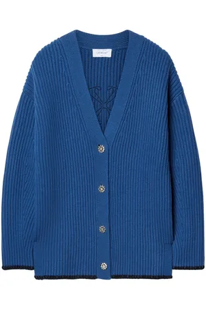 OFF-WHITE Logo-embroidered cardigan