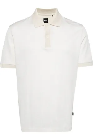 HUGO BOSS Regular-fit knit polo shirt
