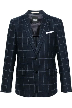 HUGO BOSS Windowpane blazer