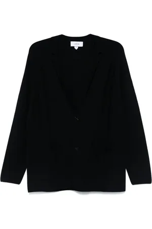 LARDINI Notched-lapels cardigan