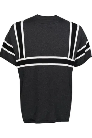 MOSTLY HEARD RARELY SEEN Knitted striped cotton top