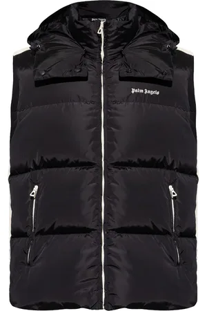 Palm Angels Logo-embroidered gilet
