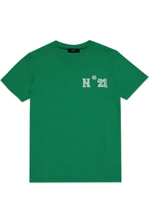 Nº21 Logo-print cotton T-shirt