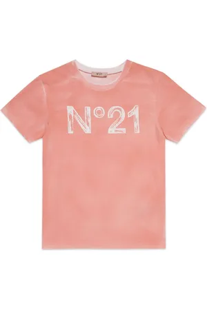 Nº21 Logo-print cotton T-shirt