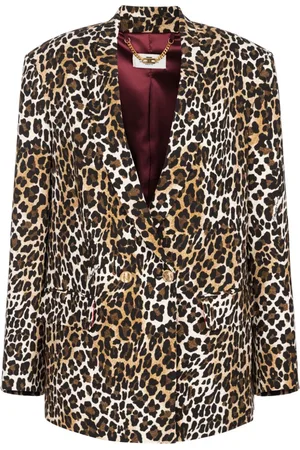 Elisabetta Franchi Leopard-print blazer
