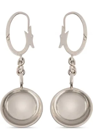 Bally Saucer-pendant dangling earrings