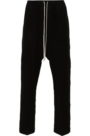Rick Owens Drawstring-waist long trousers