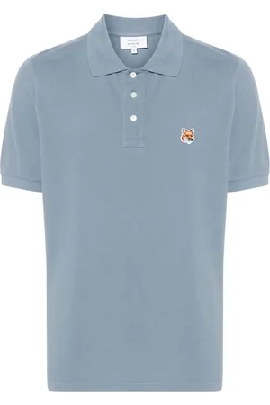 Maison Kitsuné Fox Head patch polo shirt