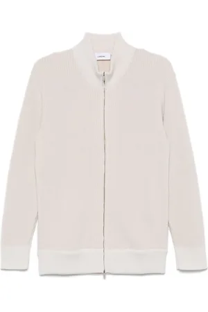 LARDINI Ribbed cardigan