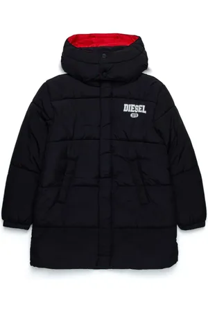 Diesel Logo-print padded jacket