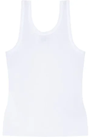 Vetements Logo-jacquard tank top