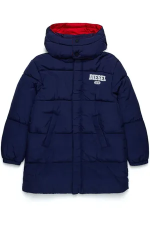 Diesel Logo-print padded jacket