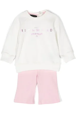John Richmond Logo-print jersey tracksuit