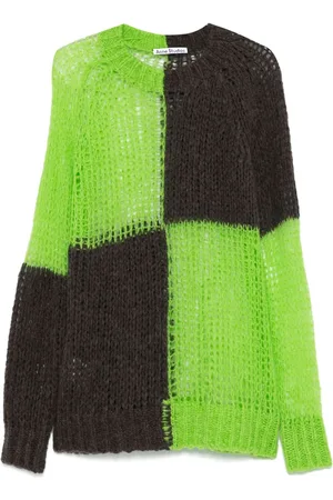 Acne Studios Check-pattern sweater