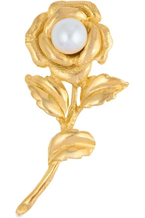 Susan Caplan 1980s rose brooch