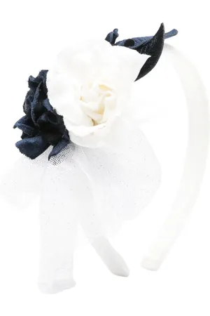 MONNALISA Faux-flower hair band