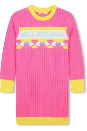 Billieblush Intarsia-knitted dress