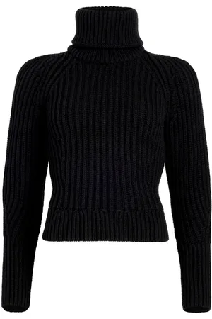 Patou Ribbed roll-neck sweater