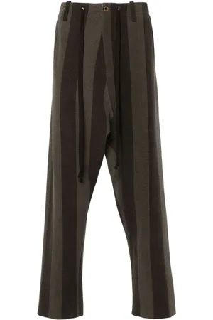 UMA WANG Striped trousers