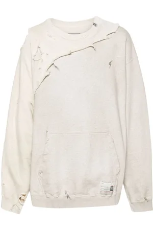 Maison Mihara Yasuhiro Distressed-effect sweatshirt