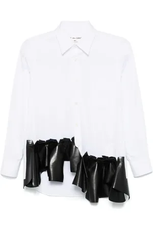Comme des Garçons Ruffle-hem shirt