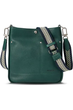 SHINOLA The Pocket grained-leather cross body bag