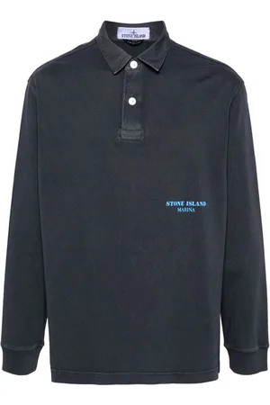 Stone Island Logo-print polo shirt