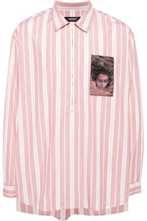UNDERCOVER Vertical-striped shirt