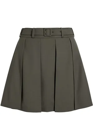 Patou Pleated mini skirt