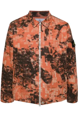 Stone Island Compass-badge shirt jacket