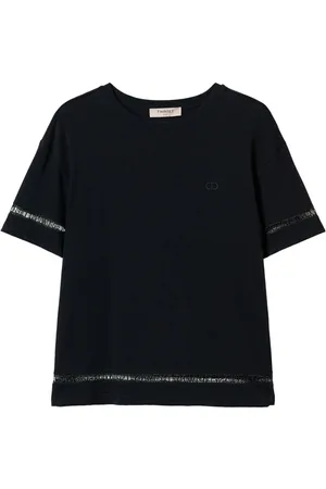 Twin-Set Logo-embroidered T-shirt