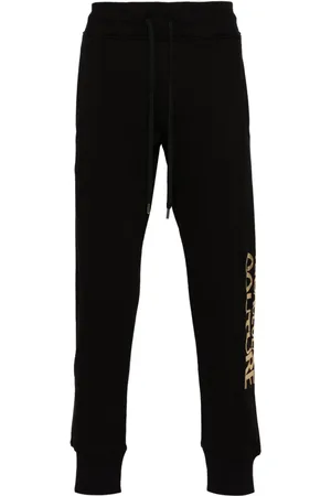 VERSACE Logo-print cotton track pants